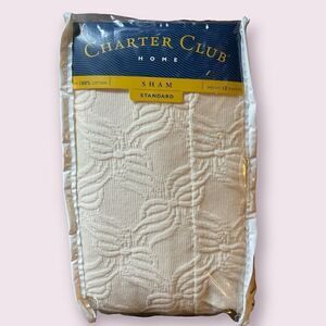 Charter Club Rutledge Pillow Sham Vintage NOS